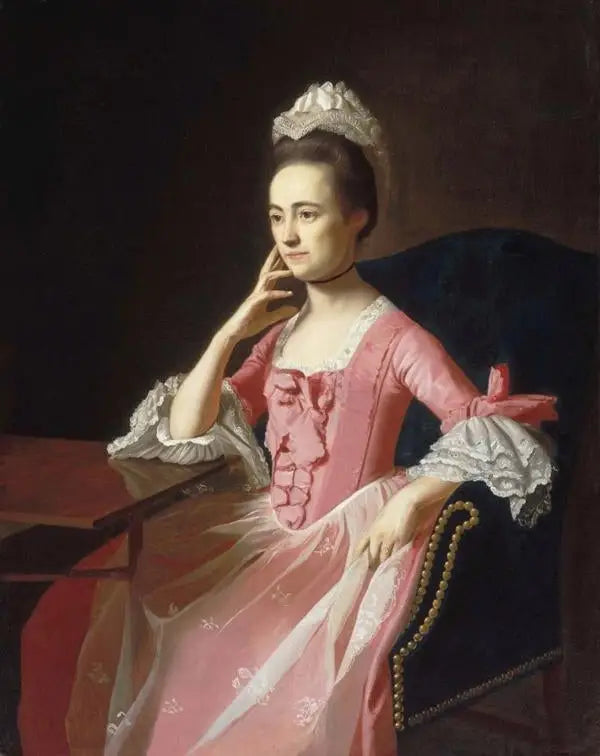 Dorothy Quincy (Madame John Hancock) - John Singleton Copley - Alpha Reproduction