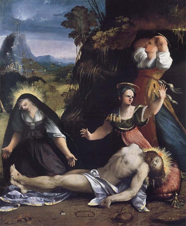 Lamentation sur le Corps du Christ - Dosso Dossi