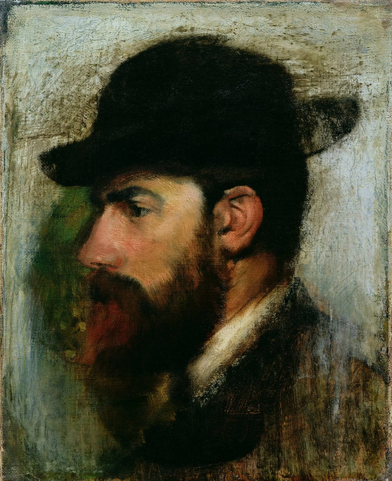 Portrét Henriho Rouarta - Edgar Degas