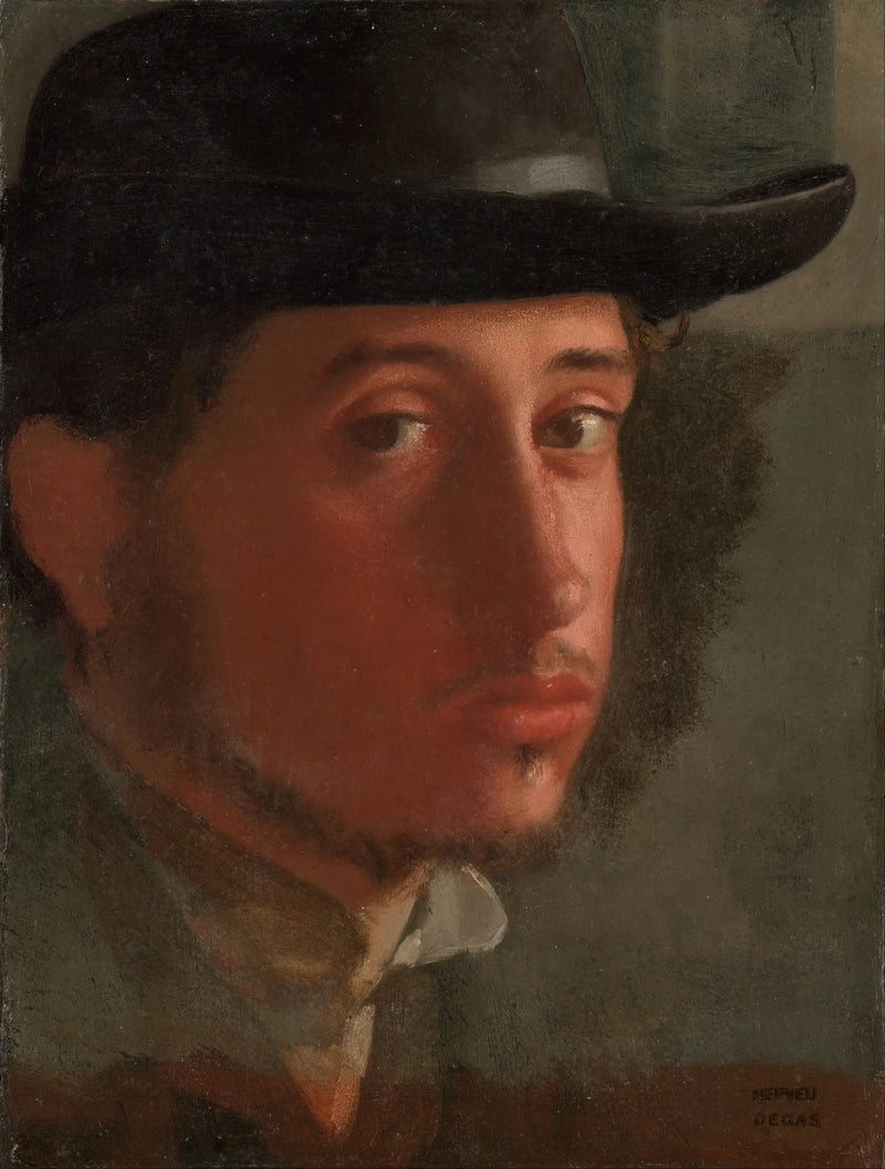 Autoportrét - Edgar Degas