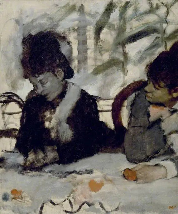 V kavárně - Edgar Degas