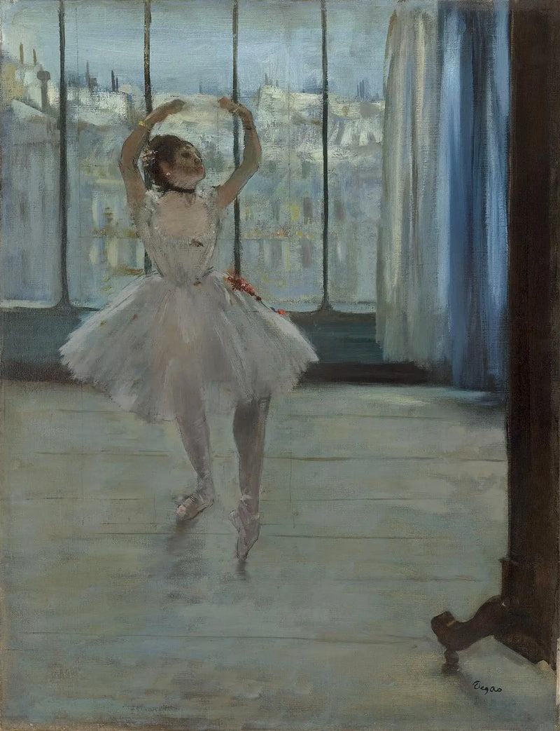 Tanečnice v ateliéru fotografa - Edgar Degas
