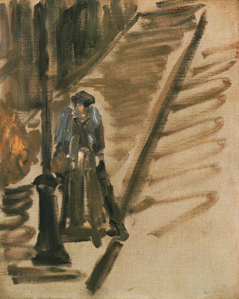 Ulice Mosnier aux Rémouleur - Édouard Manet