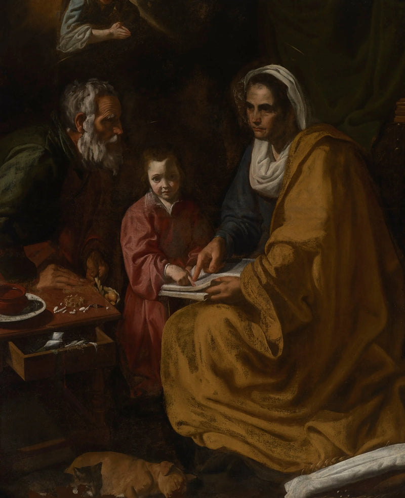 Výchova Panny Marie - Diego Velázquez
