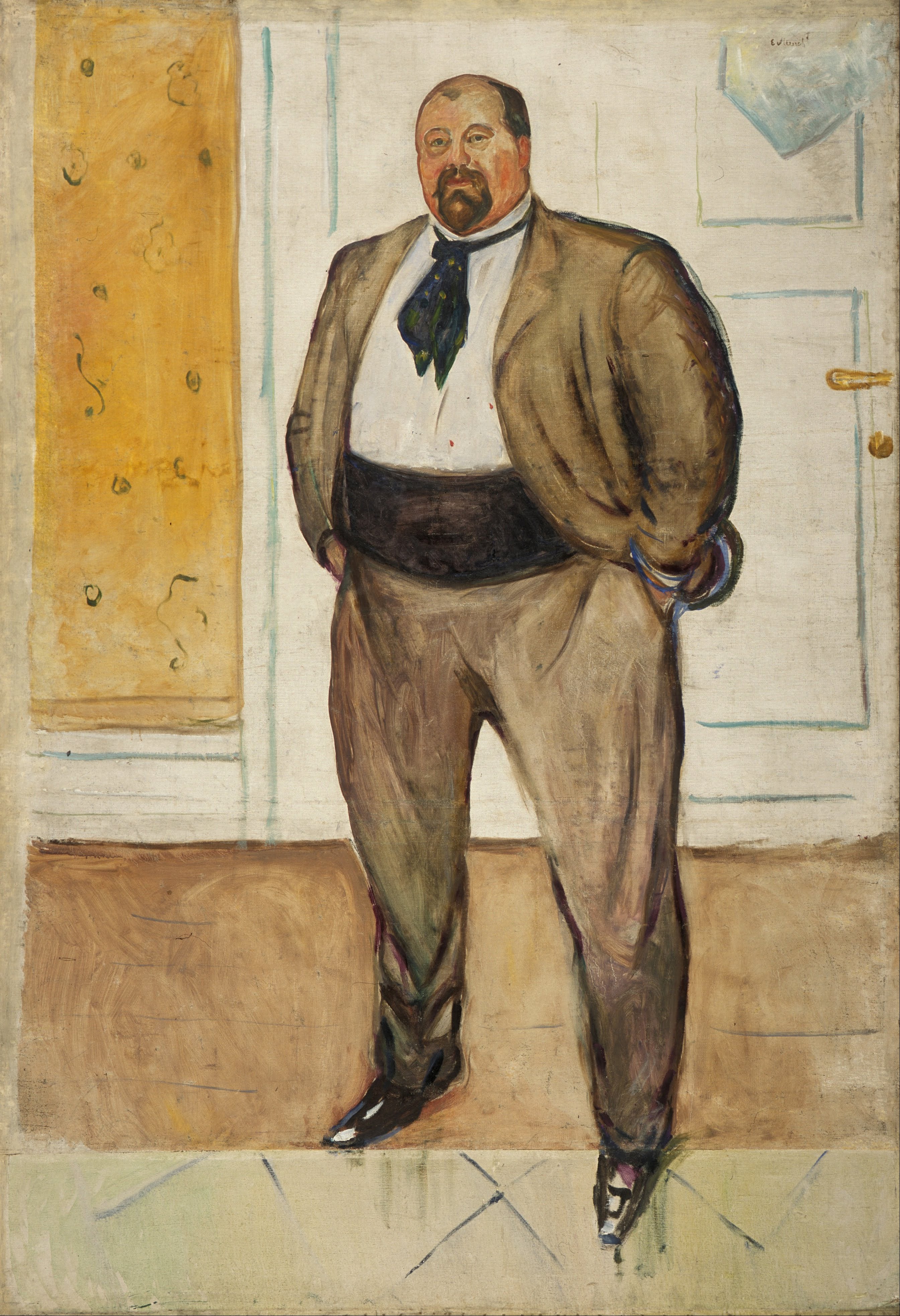 Reproduction du tableau « Consul Christen Sandberg - Edvard Munch » par Alpha Reproduction en peinture à l’huile