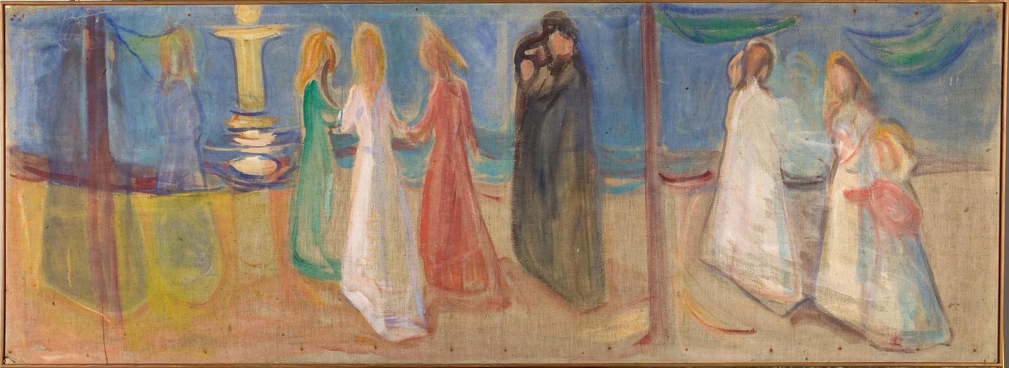 Reproduction du tableau « Désir - Edvard Munch » par Alpha Reproduction en peinture à l’huile