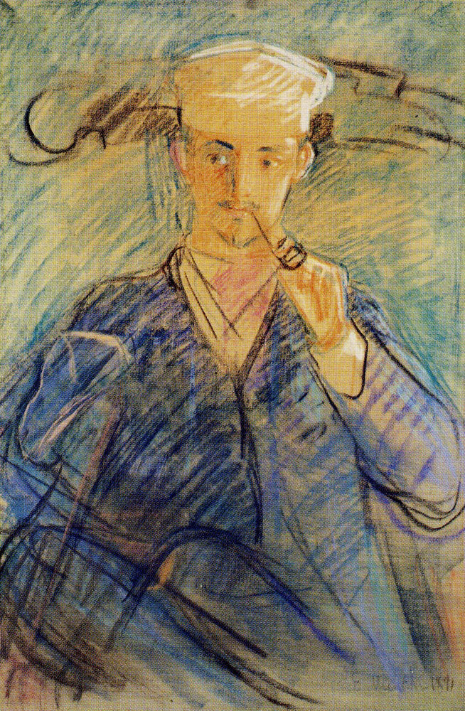 Reproduction du tableau « Helge Rode - Edvard Munch » par Alpha Reproduction en peinture à l’huile