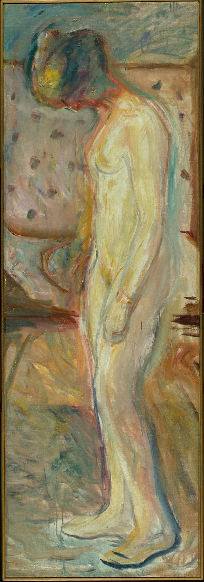Reproduction du tableau « Femme pleurant - Edvard Munch » par Alpha Reproduction en peinture à l’huile