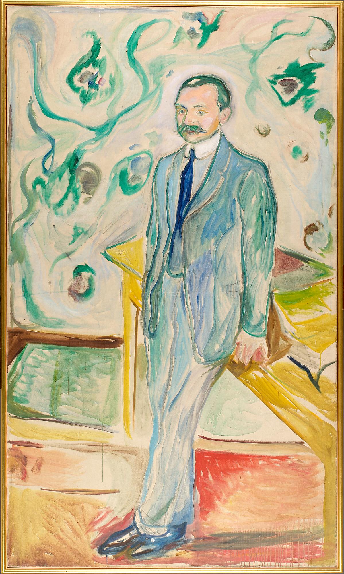 Reproduction du tableau « Guillaume Wartmann - Edvard Munch » par Alpha Reproduction en peinture à l’huile