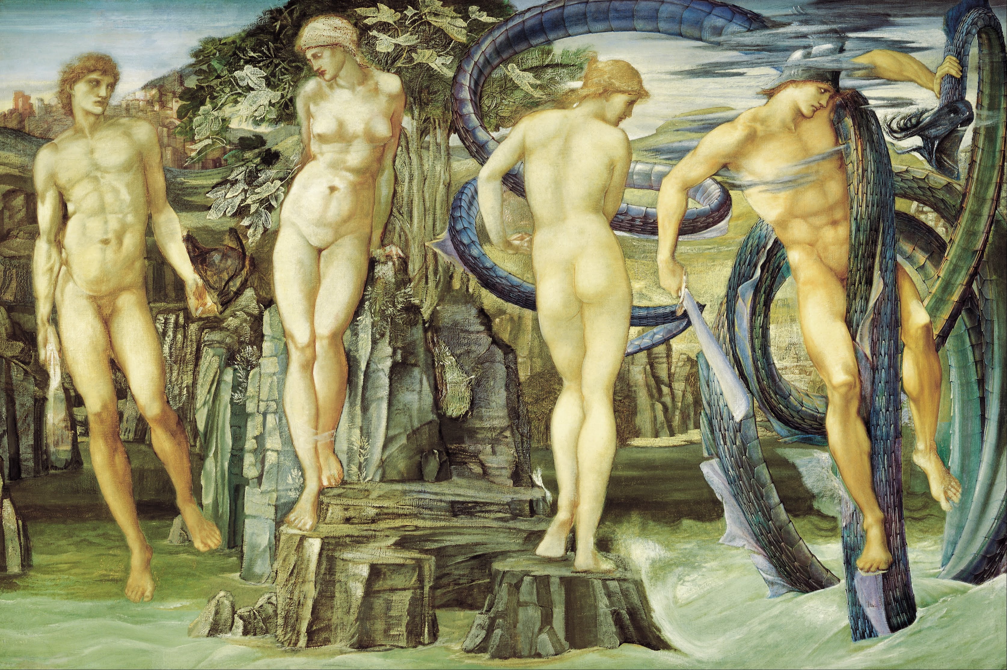 Persée et Andromède - Edward Burne-Jones