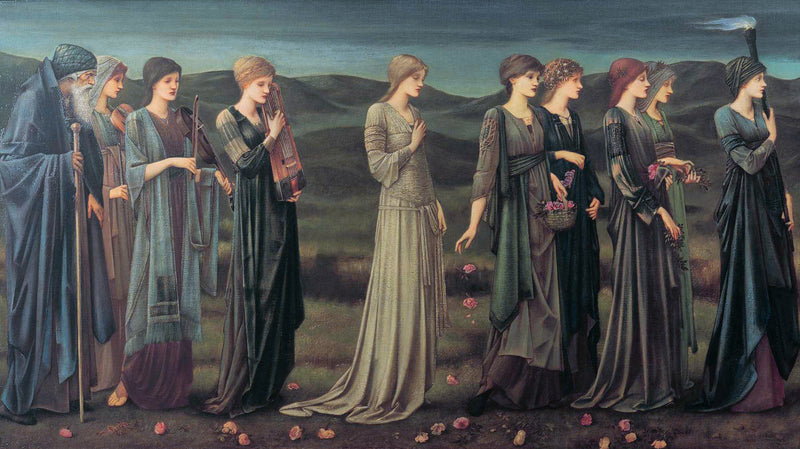 Sňatek Psyché - Edward Burne-Jones