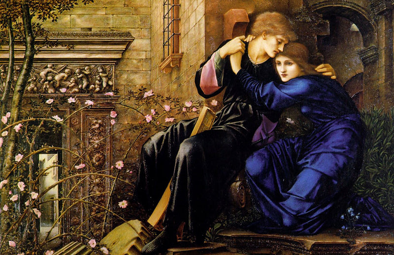 Láska mezi troskami - Edward Burne-Jones