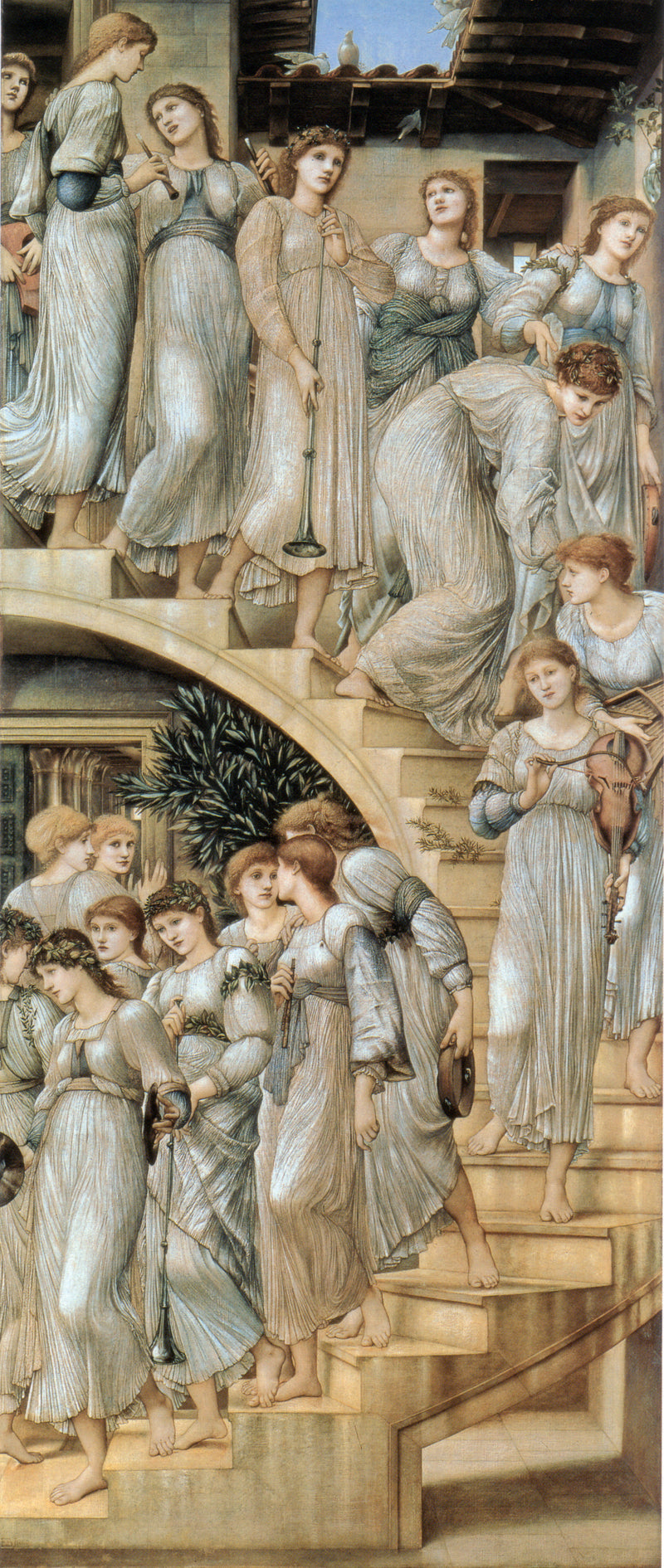 Zlaté schodiště - Edward Burne-Jones