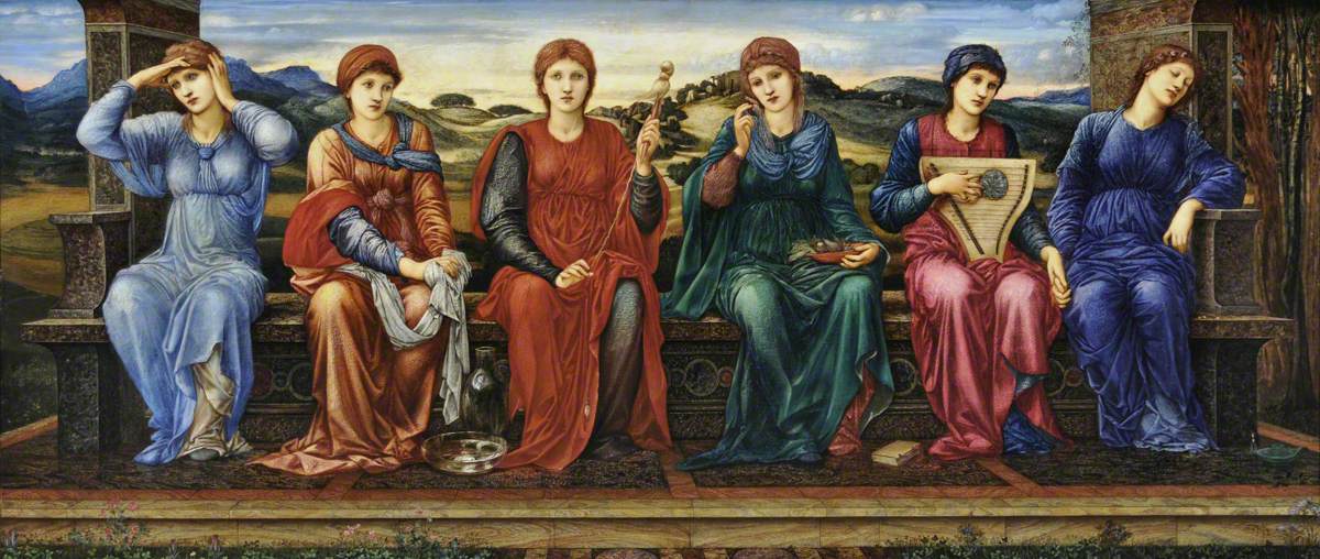 Les Heures - Edward Burne-Jones