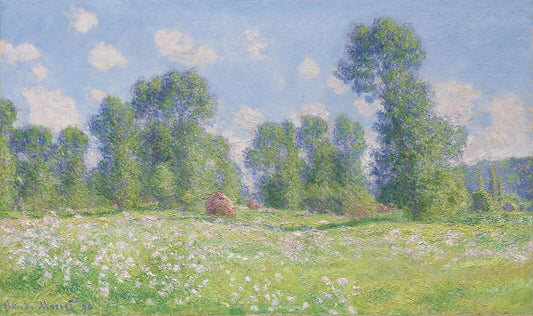 🌸 Jarní efekt v Giverny – Claude Monet (1890)