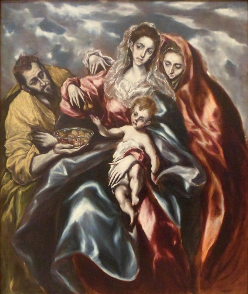 Svatá rodina s Marie-Magdalenou - El Greco