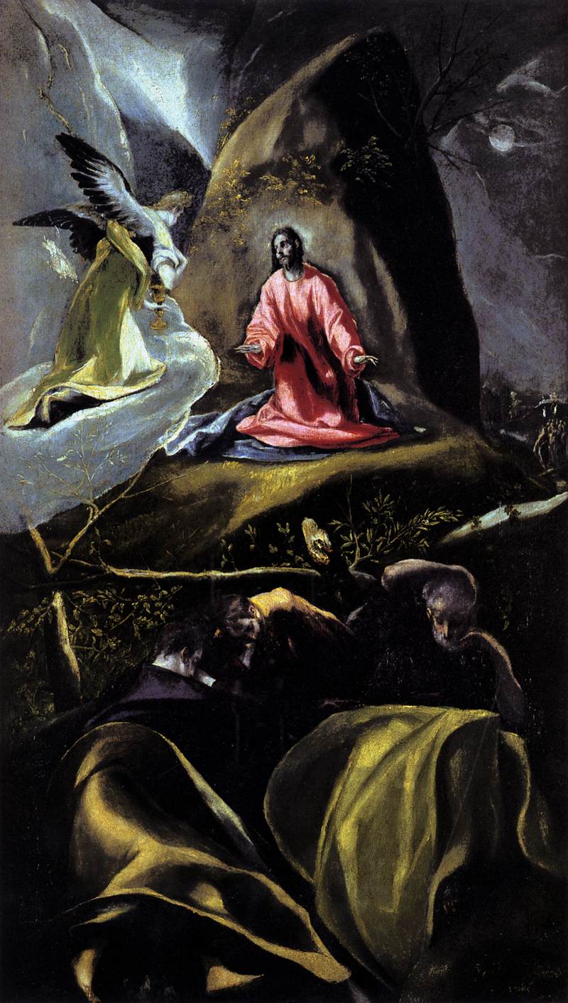 L'Agonie dans le jardin des oliviers. - El Greco
