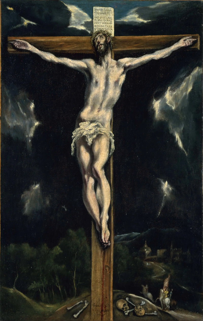 Kristus na kříži. - El Greco
