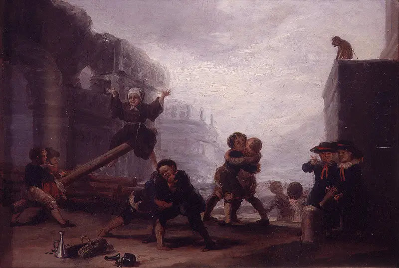 Houpací křeslo - Francisco de Goya