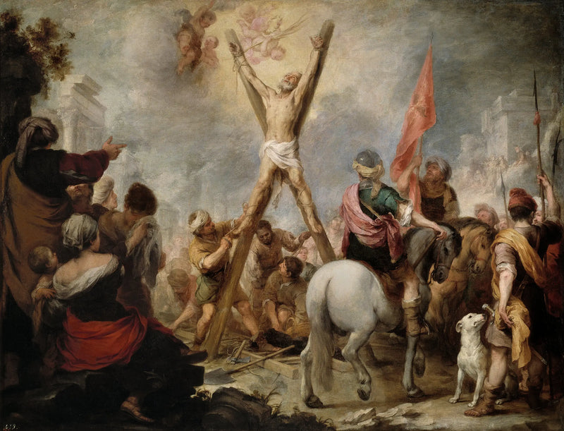 Mučednictví svatého Ondřeje - Bartolomé Esteban Murillo