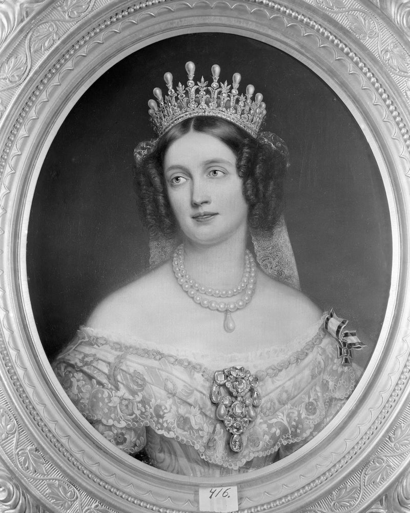Elisabet (1801-1873), matka Preussen, princezna Bavorska, zakladatelka krále Fredrika Vilhelma IV - Joseph Karl Stieler
