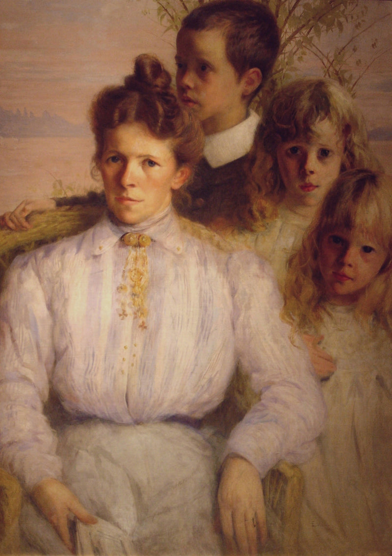 Famille du Maestro Nepomuceno - Eliseu Visconti