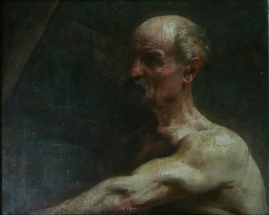 Busto de homem - Eliseu Visconti