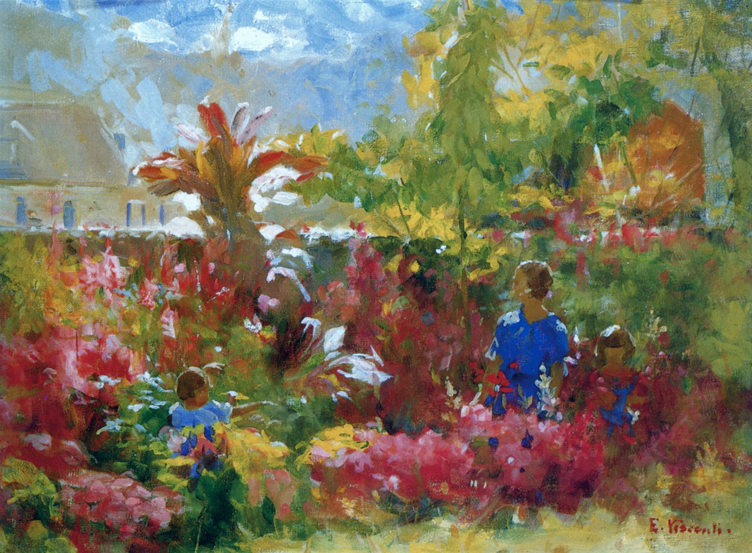 Pas de jardin - Eliseu Visconti