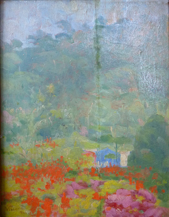 Portão do meu jardim - Eliseu Visconti