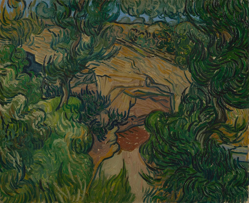 Vstup do lomu - Vincent van Gogh