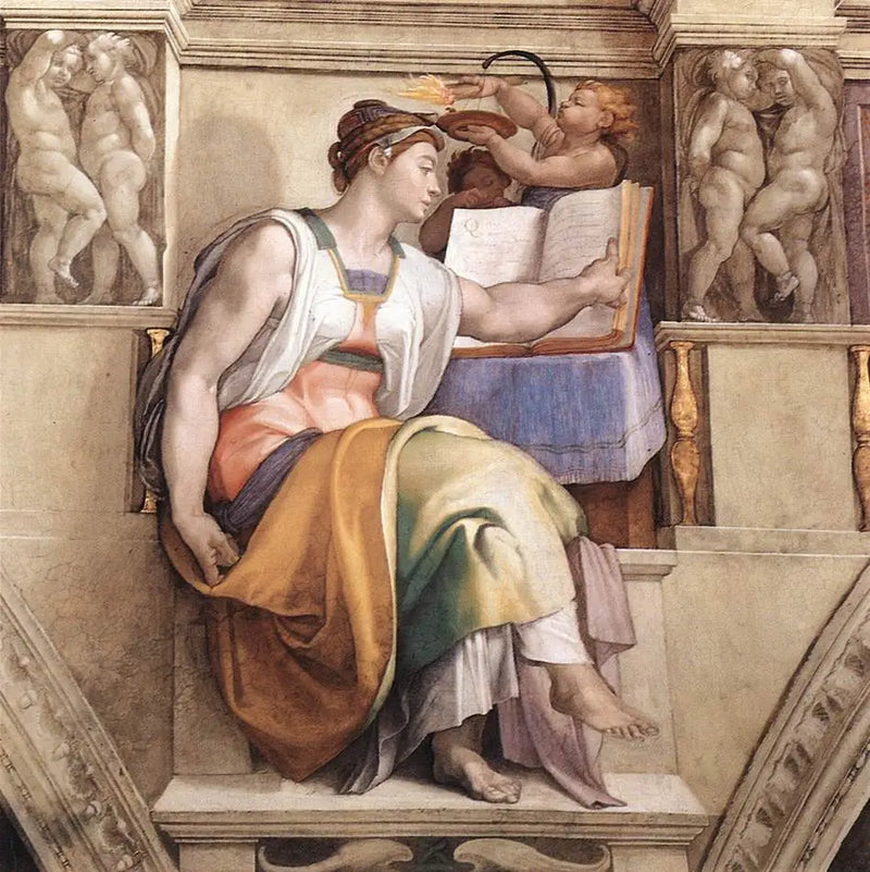Sibyla z Erythréi - Michelangelo