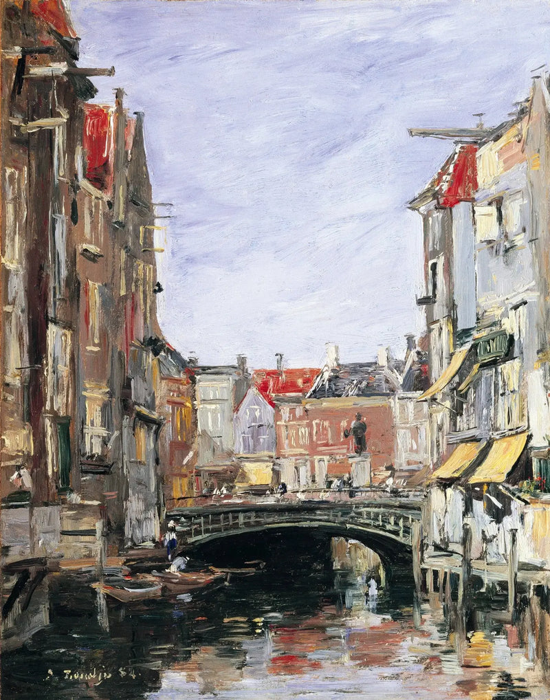 Náměstí Ary Scheffer, Dordrecht - Eugène Boudin