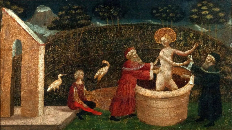 Suzanne a staříci - Gentile da Fabriano