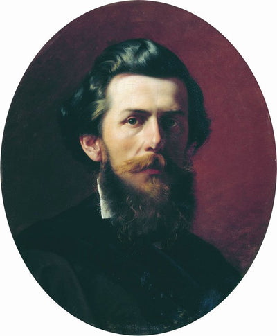 Portrait d'Alexei Bogoliubov - Fyodor Bronnikov