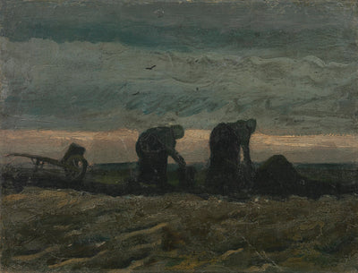 Ženy na rašeliništi - Vincent van Gogh