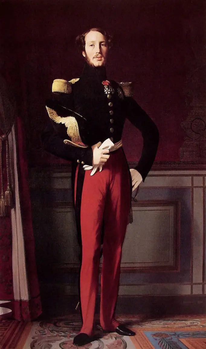 Ferdinand-Philippe, vévoda z Orléans (1810-1842) - Jean-Auguste-Dominique Ingres