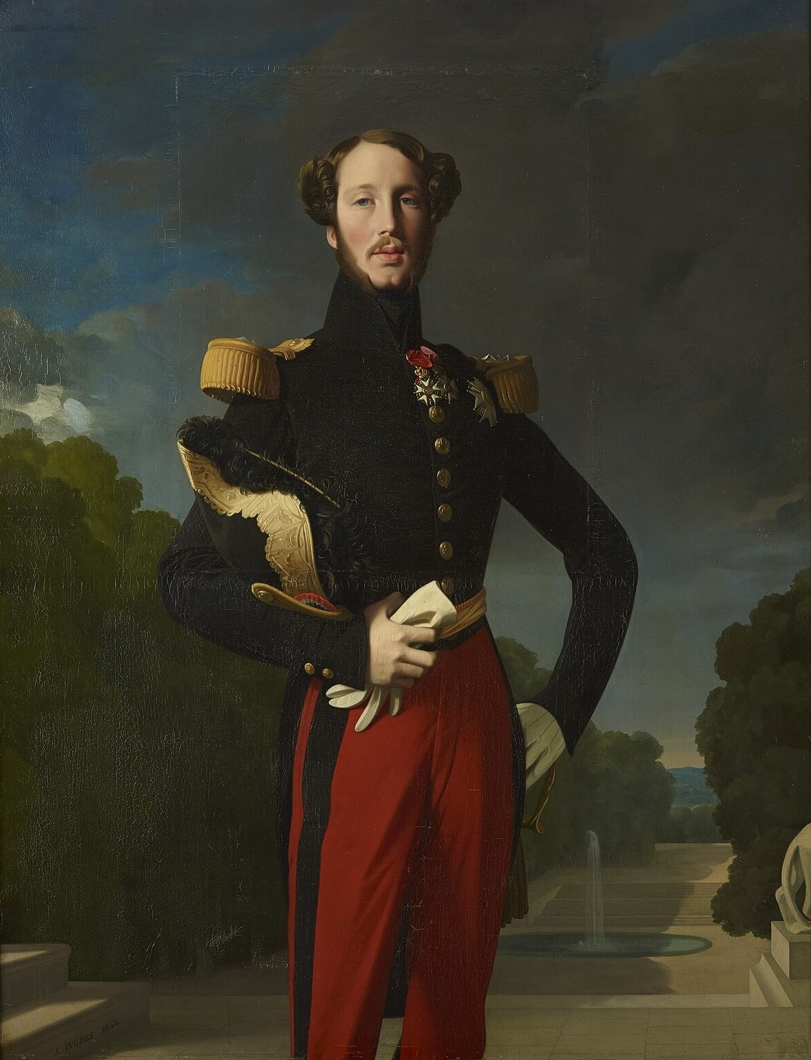Ferdinand-Philippe-Henri, vévoda z Orléans (1810-1842) - Jean-Auguste-Dominique Ingres