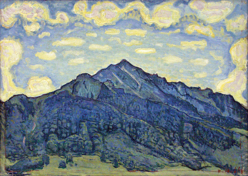 Krajina švýcarských Alp - Ferdinand Hodler