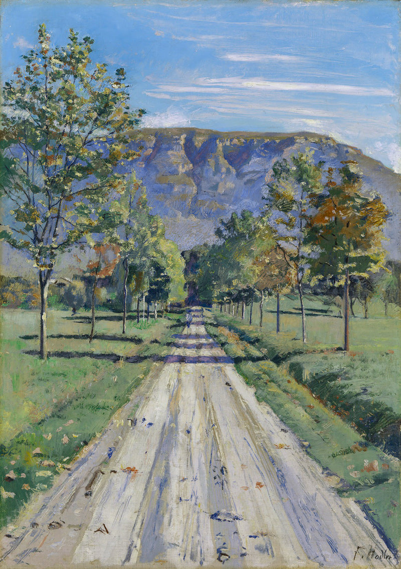Ferdinand Hodler reprodukce olejomalby