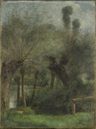 Etang de Jouy-le-Comte près de l'Isle-Adam - Fernand Pelez