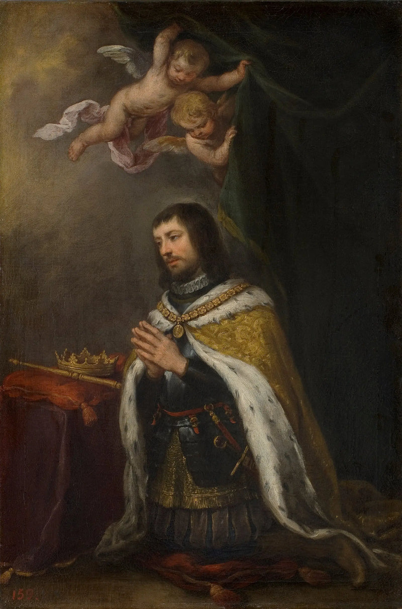 Saint Ferdinand, král Kastilie, Leónu a Asturií - Bartolomé Esteban Murillo