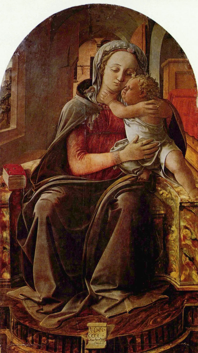 Panna z Tarquinie - Fra Filippo Lippi