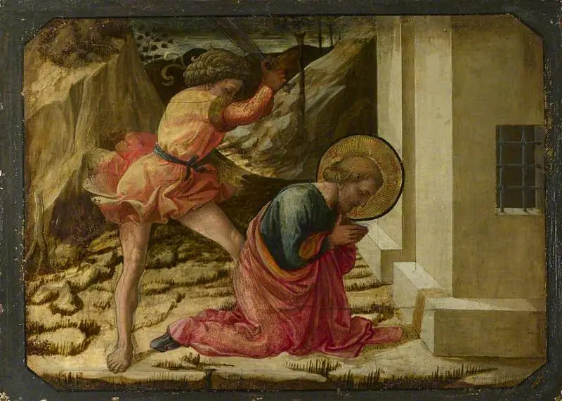 Porážka svatého Jakuba staršího: Panel předlohy - Fra Filippo Lippi