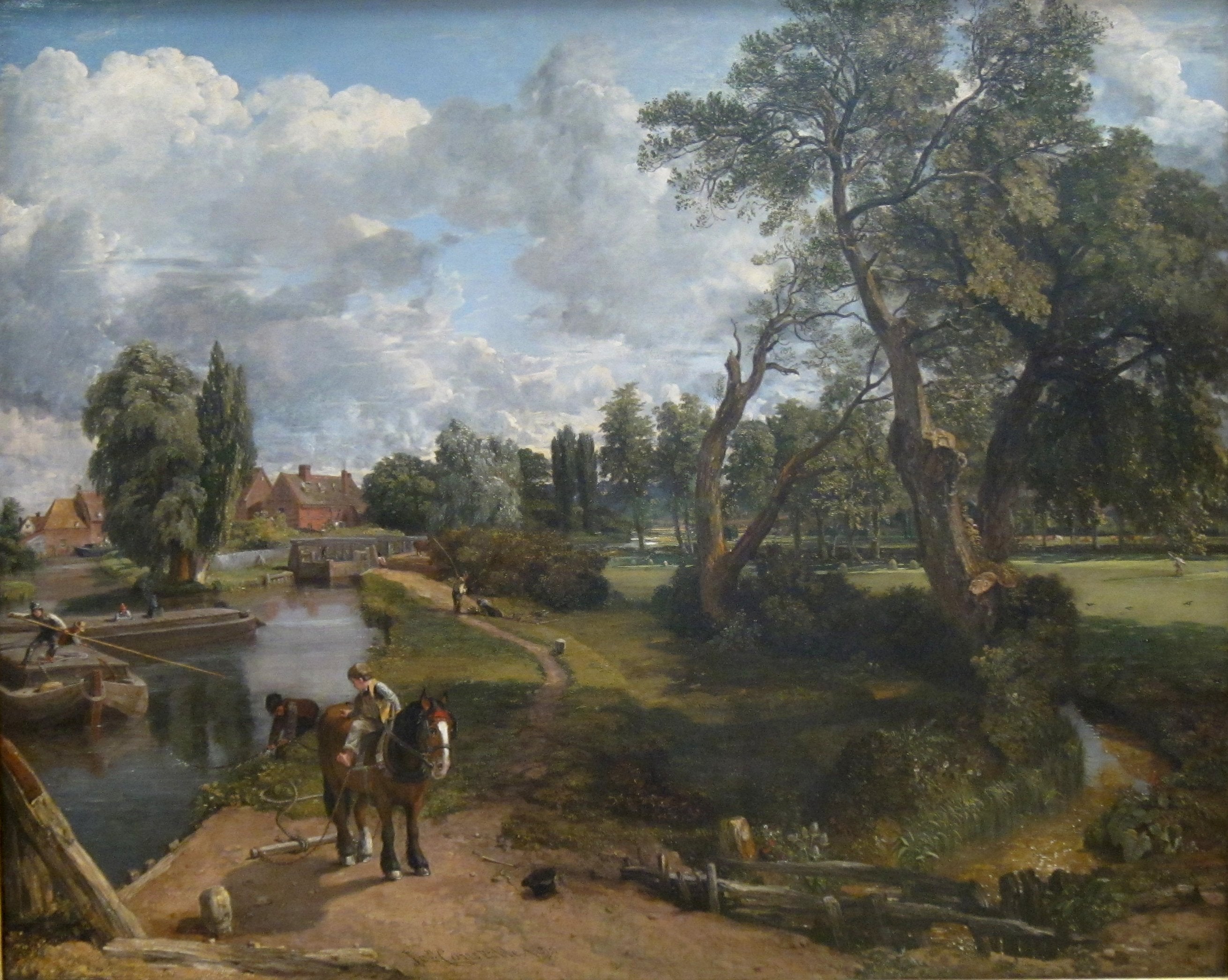 moulin de Flatford - John Constable