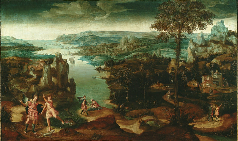 Histoire de Tobias et de l'ange tirée du Livre de Tobit - Joachim Patinier