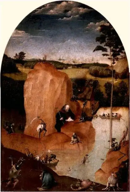 Pokušení svatého Antona - Hieronymus Bosch
