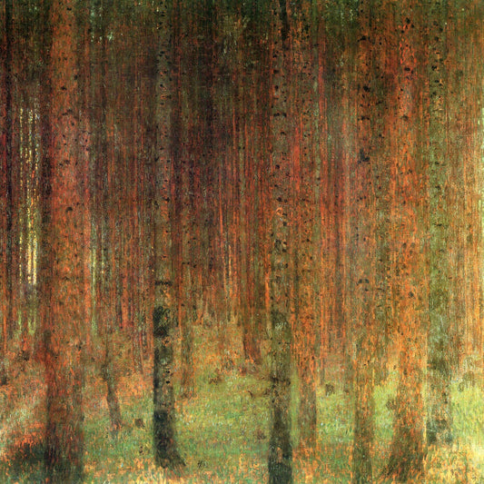 🌲 Borový les II – Gustav Klimt (kolem roku 1901)