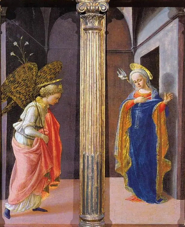 Zvěstování - Fra Filippo Lippi