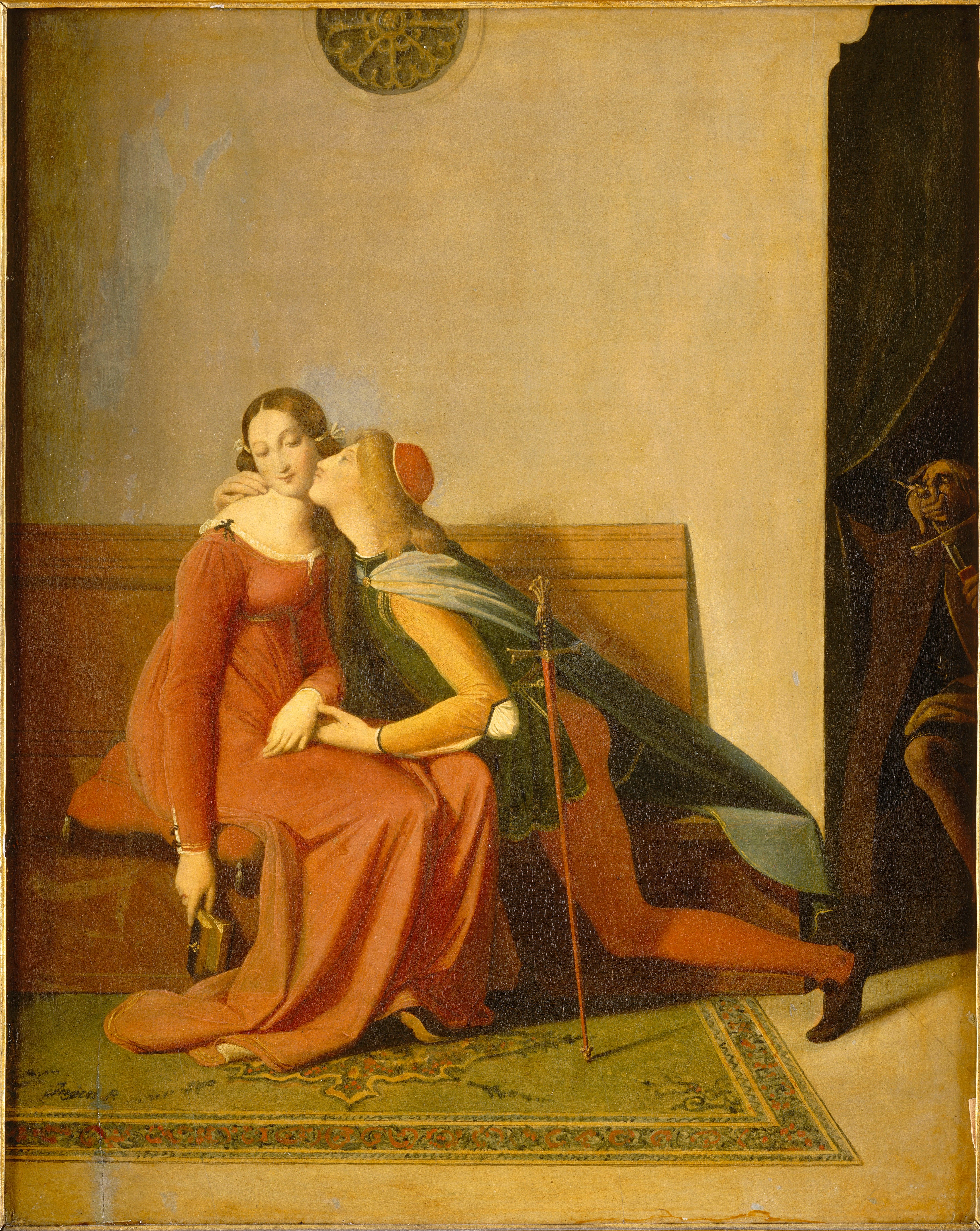 Paolo a Francesca - Jean-Auguste-Dominique Ingres