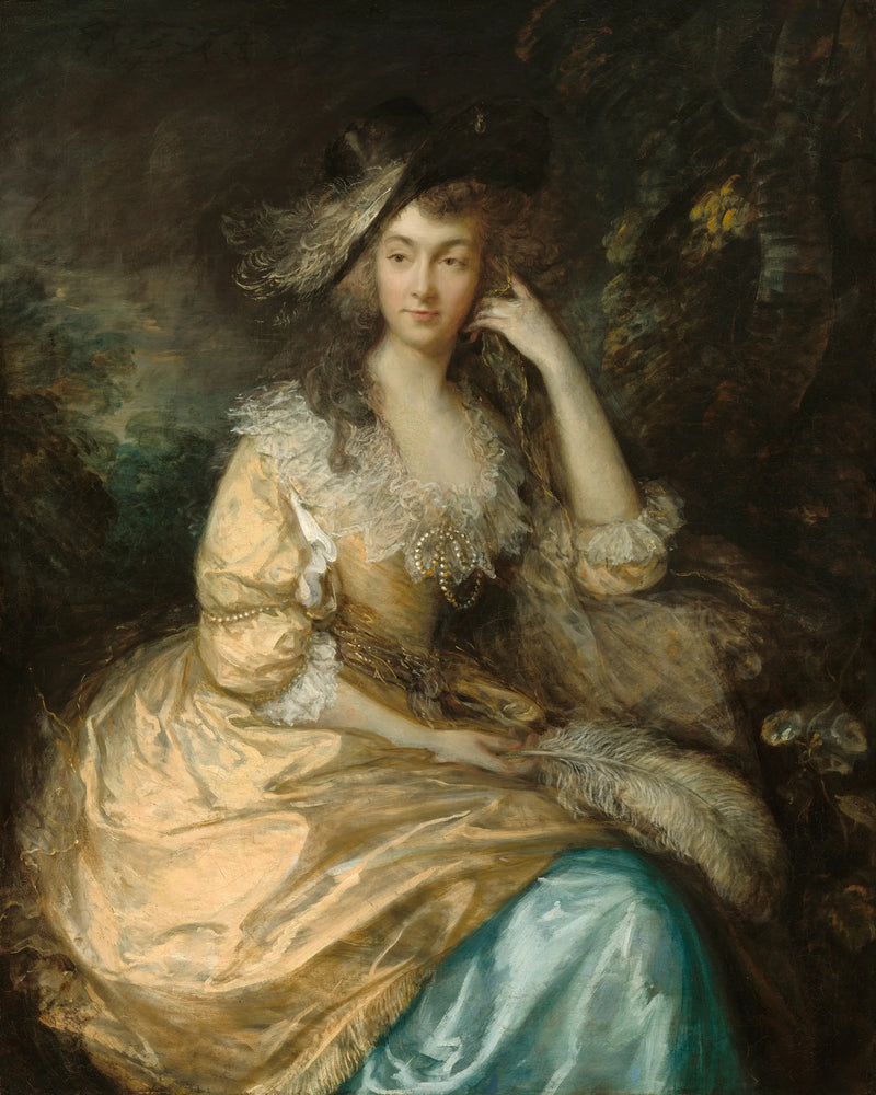 Frances Susanna, dáma z Dunstanville - Thomas Gainsborough